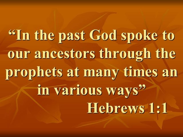 Christian faith. In the past God spoke to our ancestors through the prophets at many times an in various ways.jpg