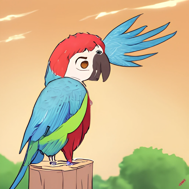 craiyon_203158_parrot_on_house_anime.png