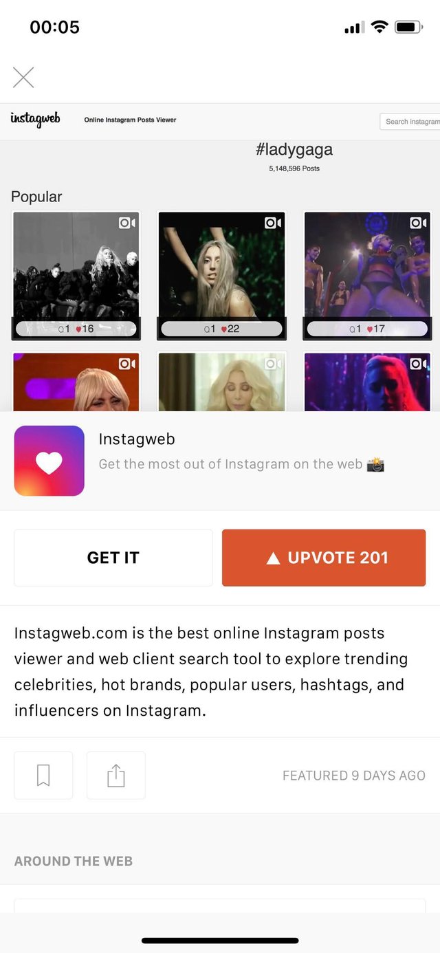 instagweb-featured-by-Product-Hunt.jpeg