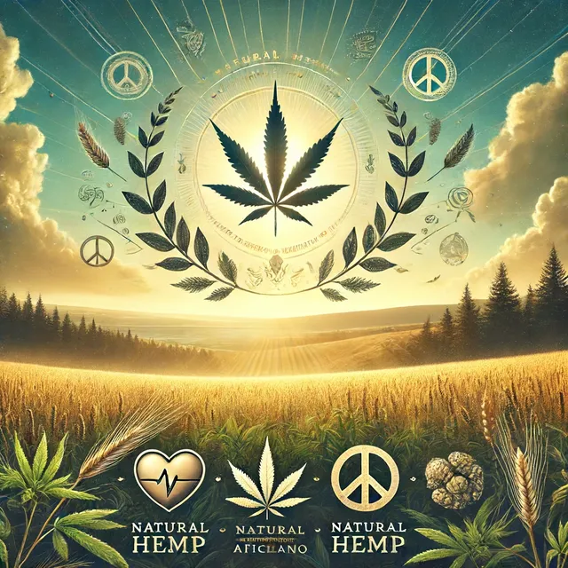 DALL·E 2024-06-16 08.14.20 - A banner-style cover picture that captures the essence of a natural hemp aficionado’s paradise. The image features a panoramic view of a tranquil hemp.webp