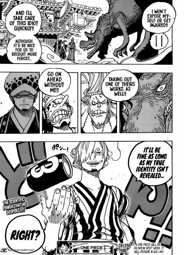 One Piece Chapter 930 Review Steemit