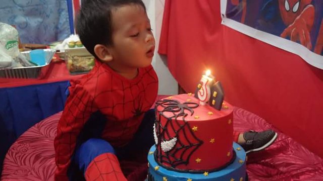 Ulog Celebrating The 3rd Birthday Of My Nephew Spiderman Theme