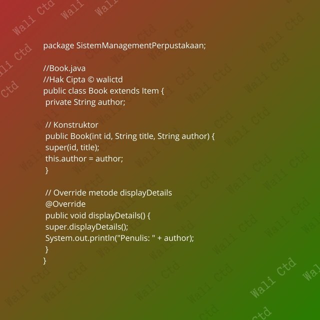 package laptopwalictd; public class Laptop { private String merek; private double harga; Konstruktor untuk menginisialisasi atribut public Laptop(String merek, double harga) { this.merek = merek; (18).jpg