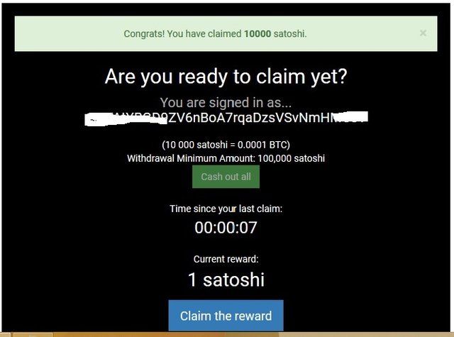 Claimer Me Best Bitcoin Faucet Claim In No Timer Steemit - 