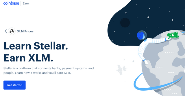 Easy Way To Earn 10 In Xlm Bat On Coinbase Steemit Once You Finish The Xlm Can Go To Earn Under Products At Bottom Left Of Coinbase Page And Click On Brave Option Follow