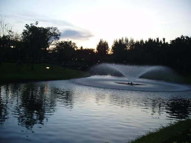 Queen Sirikit Park - fountains