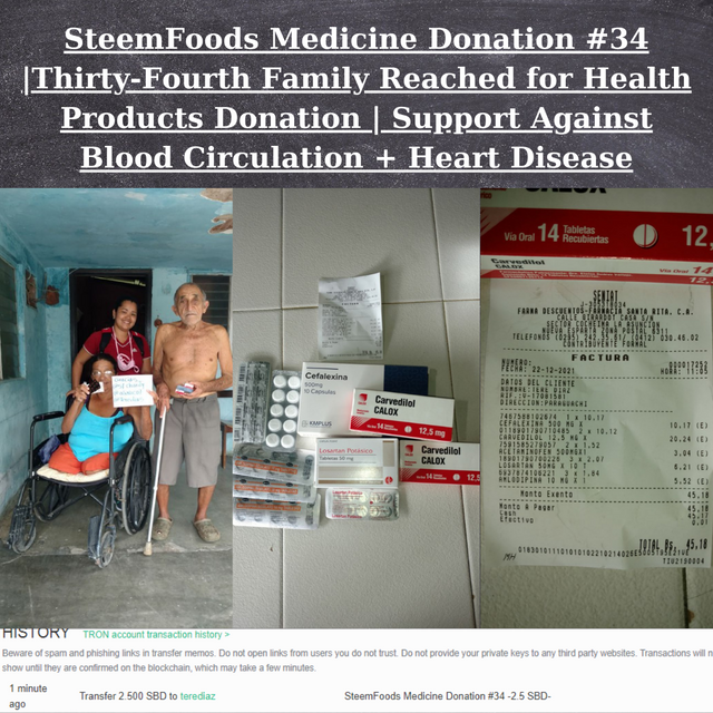 SteemFoods Medicine Donation #34 .png