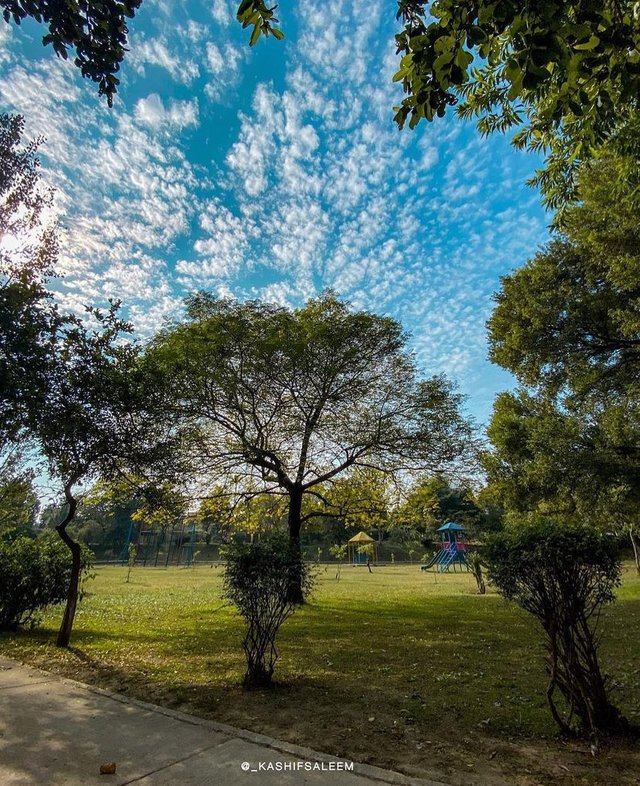 Beautiful Islamabad on a cloudy day — the shades of green and blue make for a relaxing day at the park..jpg