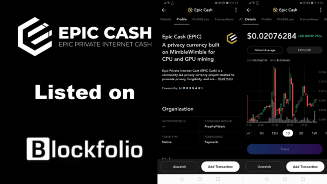 epic-cash-blockfolio-listing-mimblewimble.png