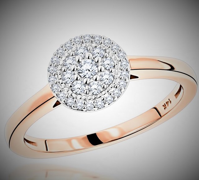 Round Cluster Engagement Ring for girls.jpg