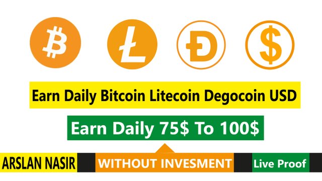 Earn Bitcoin Litecoin Degocoin Usd Earn Daily 75 To 100 Explai!   ned - 