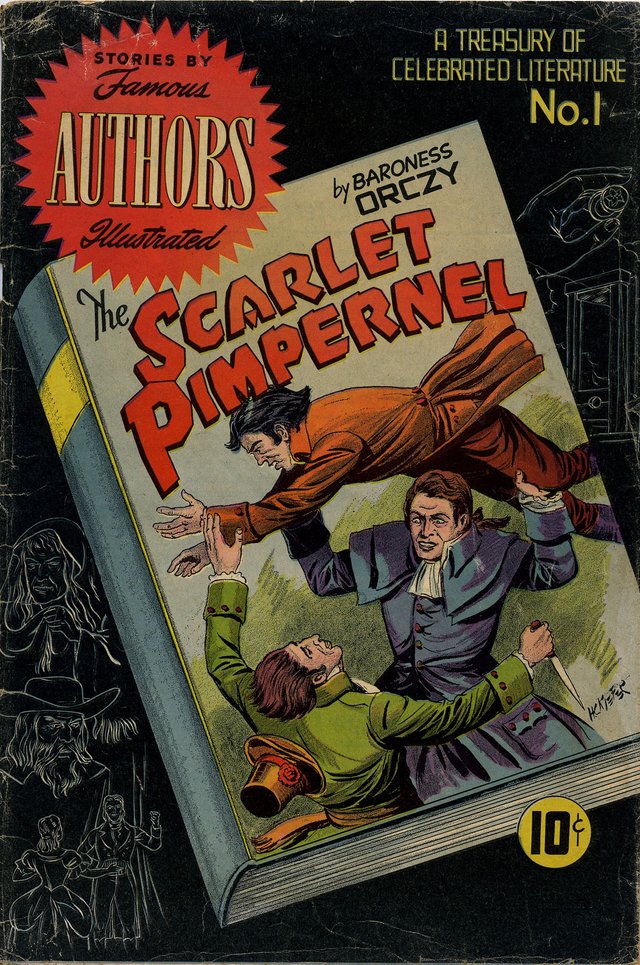 Famous Authors Illustrated 001 - Scarlet Pimpernel.jpg