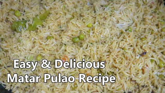 Easy & Delicious Matar Pulao Recipe By My City Food Secrets.jpg