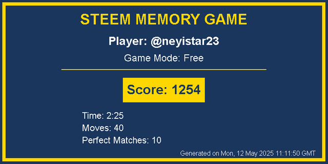 Game Result