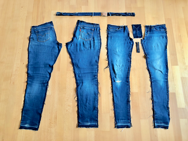 Jeans parts