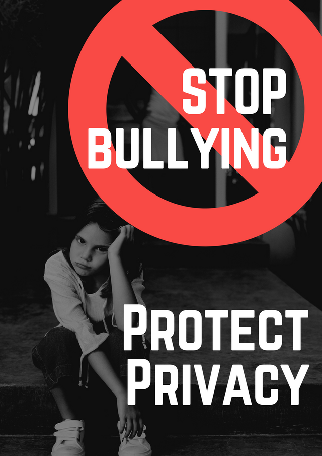 Gray and Red Photo Anti-bullying Poster.png