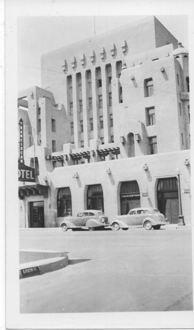 1936 franciscan hotel N.mexico 001.jpg