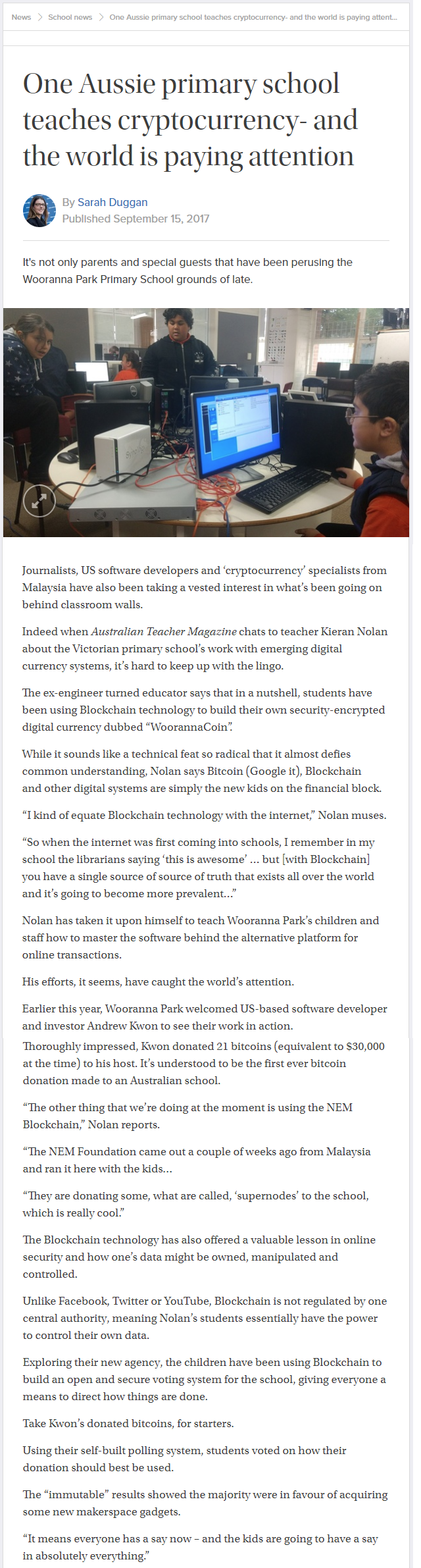 One Aussie primary school teaches cryptocurrency- and the world is paying attention.png