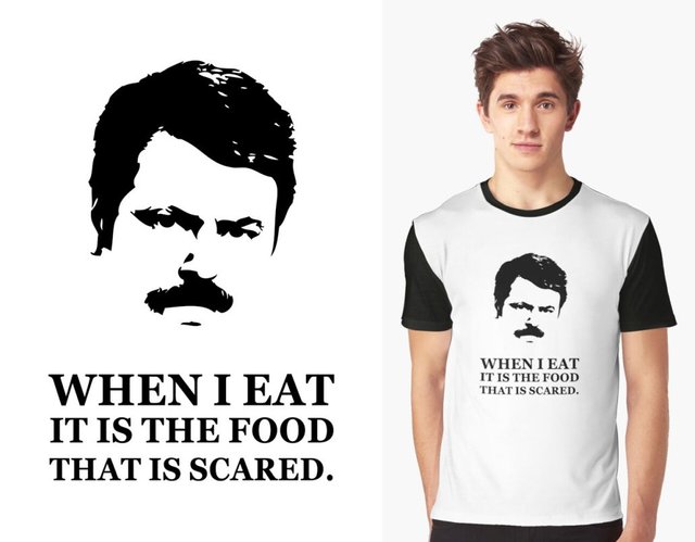 ron swanson scares food.jpg