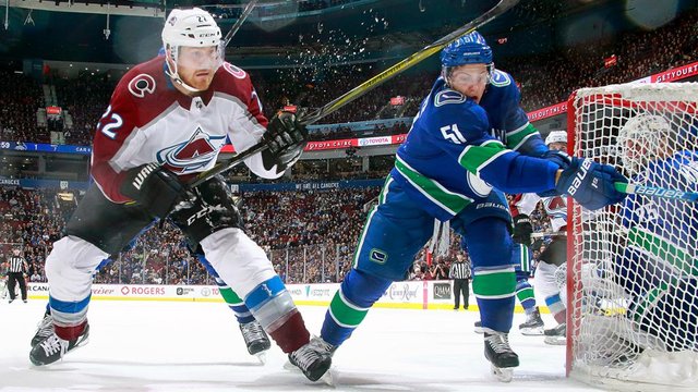 Colorado Avalanche Vs Vancouver Canucks on Wednesday.jpg