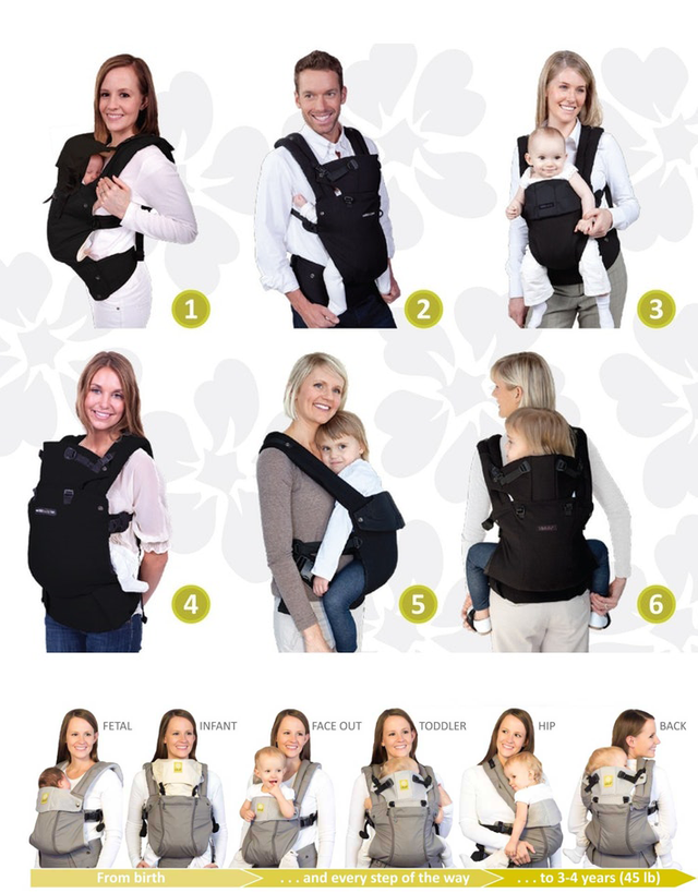 lillebaby complete six position baby carrier