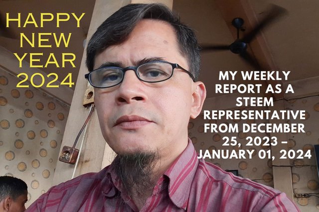 My Weekly Report as a Steem Representative from December 25, 2023 – January 01, 2024.jpg