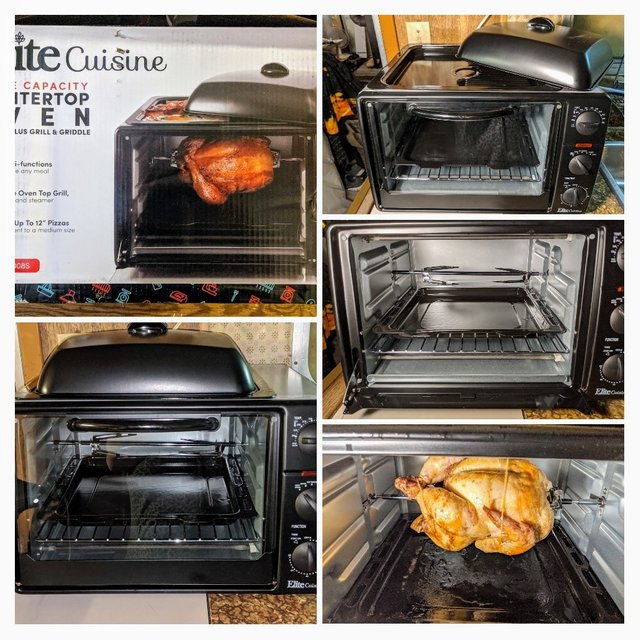 My New Oven Rotisserie Grill Griddle Rotisserie Chicken