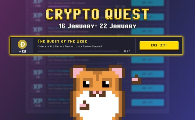 Crypto Quest | +13 DOGE