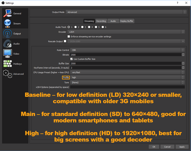 First Vimm Broadcast Open Broadcaster Software Obs Settings For New Streamers Part I Steemit