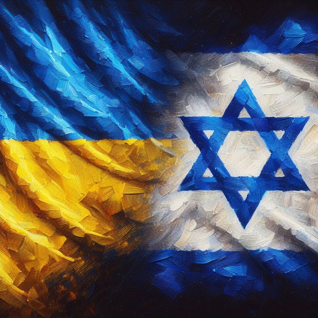 Прапора України та Ізраілю 2023.jpg