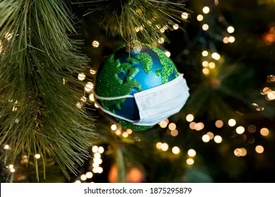 closeup-christmas-decoration-globe-planet-260nw-1875295879.webp