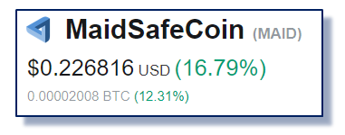 stephenkendal steem blockchain cryptocurrency MaidSafeCoin