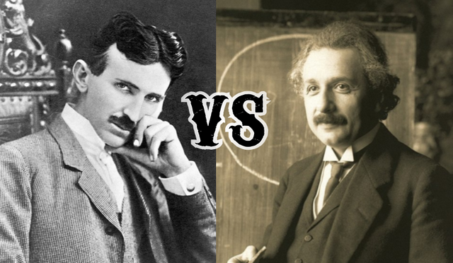 Tesla vs Einstein