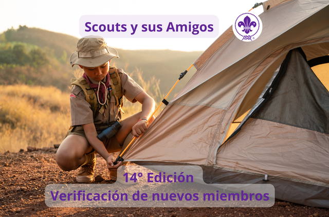 14° Edición  Verificación de nuevos miembros Scouts y sus Amigos.png