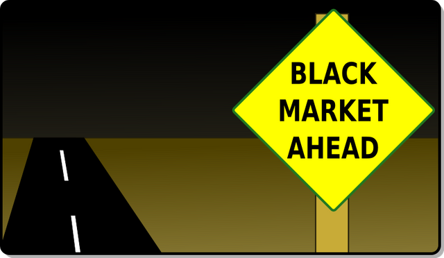 Black Market Ahead