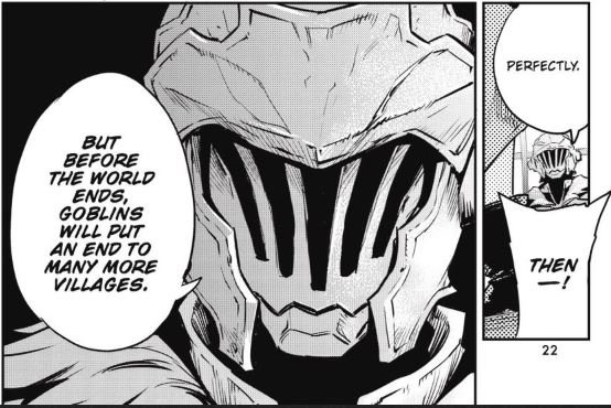 Goblin Slayer is a dark fantasy manga following the Goblin Slayer