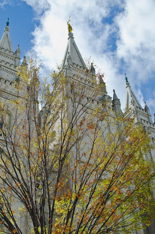 The grand moroni on the temple.JPG