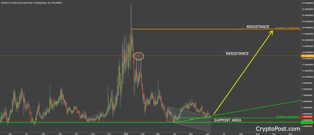 radium coin cryptocurrency radsusd forecast prediction.png