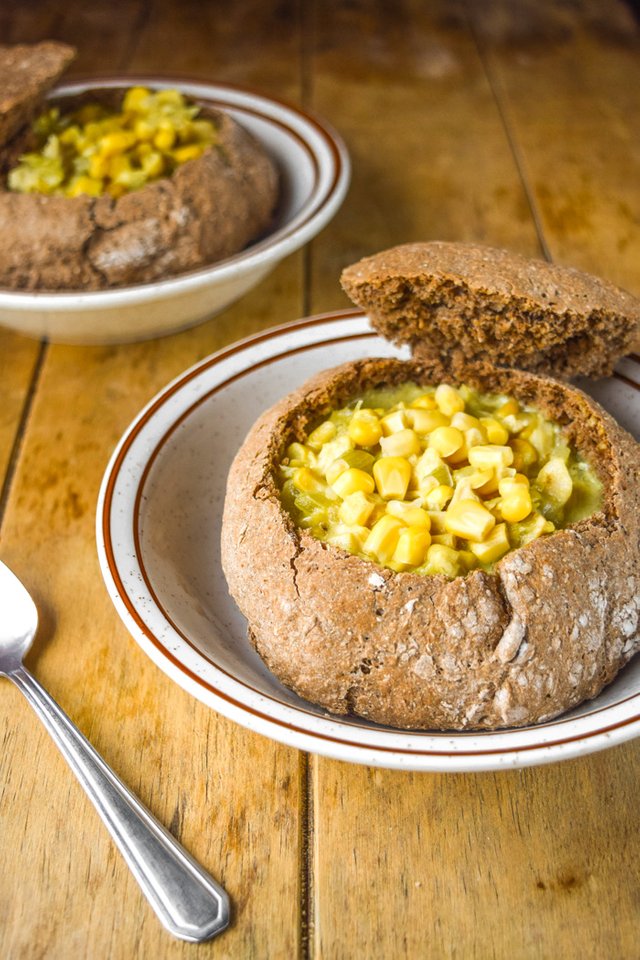 Creamy Corn Chowder + Rye Bread Bowls-2.jpg