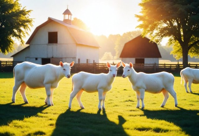 pikaso_texttoimage_white-animals-at-a-luminous-sunny-farm.jpeg