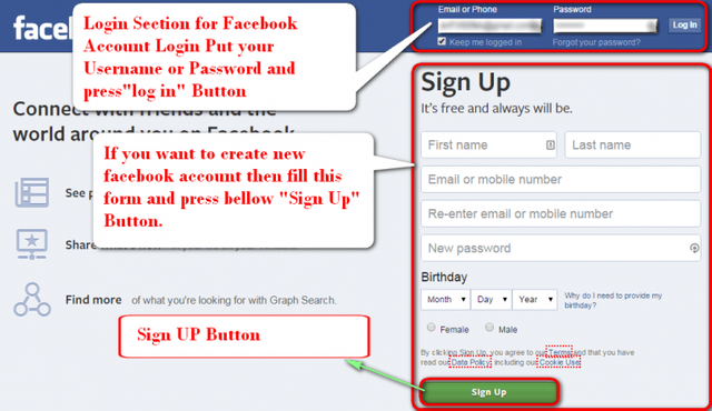 Www Facebook Com Login Sign Up In Create Www Fb Com Account