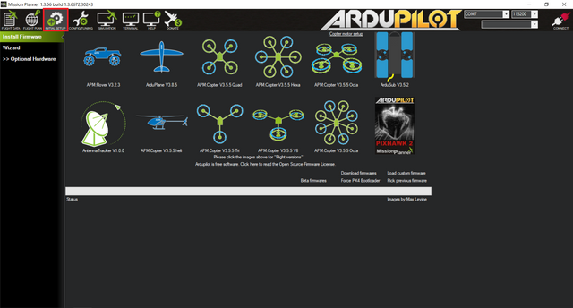 APM configuration before the first flight Steemit