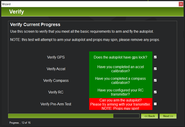 APM configuration before the first flight Steemit