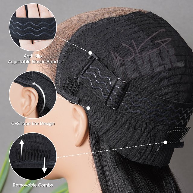 Adjusting the wig size to perfectly fit your head