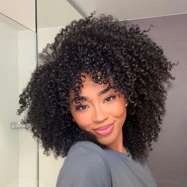 Curl the half wig