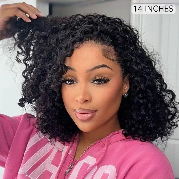 water wave half wig