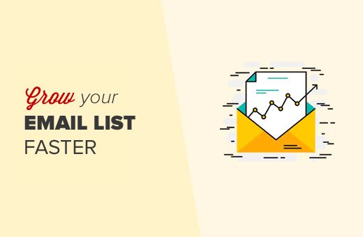 Grow your email list faster