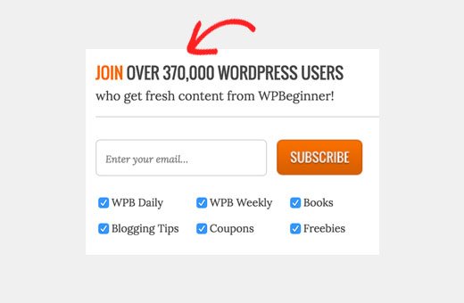 WPBeginner social proof