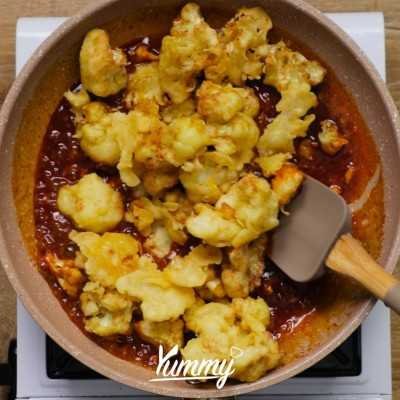 Resep masakan dan cara membuat Korean Fried Cauliflower