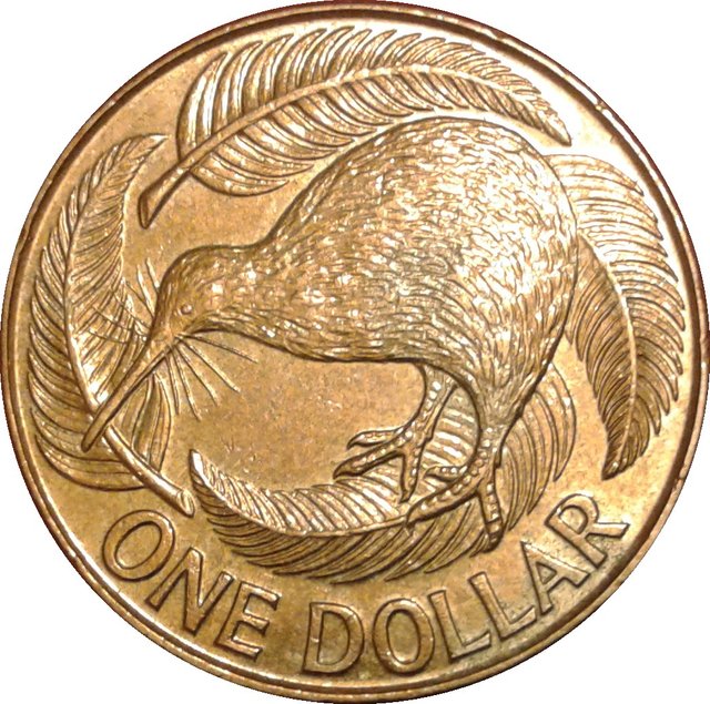 Image result for new zealand $1 coin